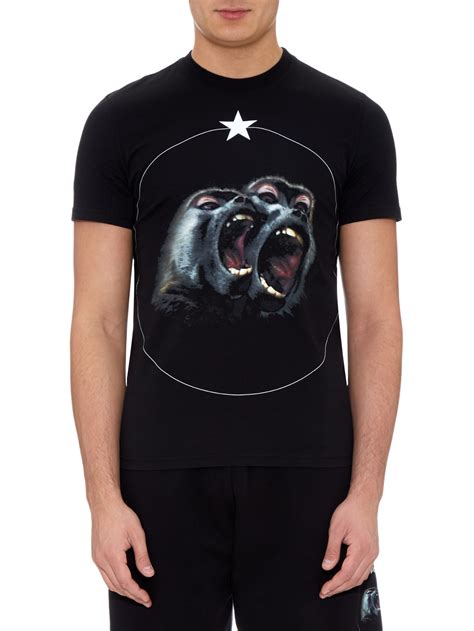 Givenchy screaming monkey shirt 